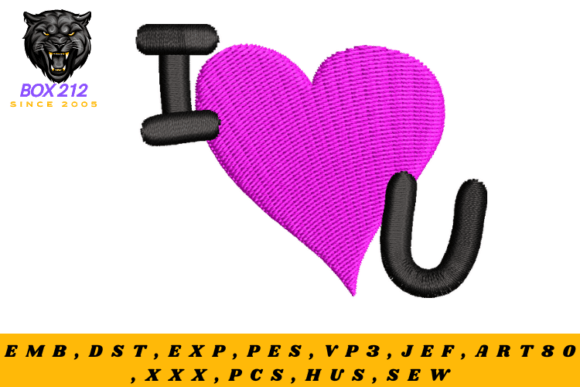 I Love You Embroidery Design: A Craft Fair Review