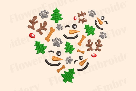 Review: Christmas Dog Embroidery Santa Paws for Holiday Crafts