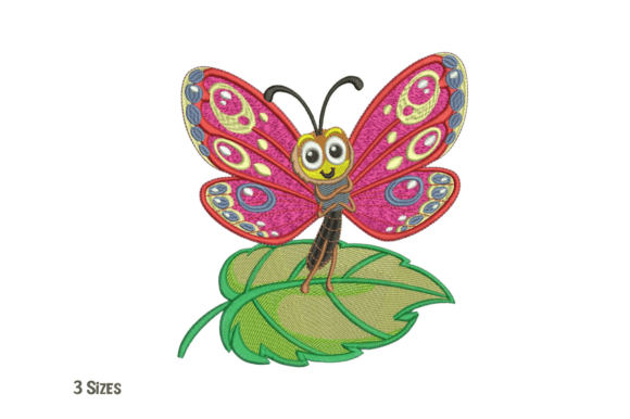 Review: Colorful Butterfly Embroidery Art for Merch