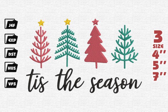 Review: Jolly Bright ’Tis the Season Embroidery Design