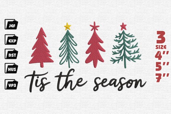 Review: Tis the Season Christmas Tree Embroidery