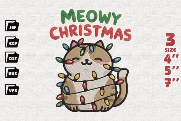 Reviewing Cozy Catmas: A Festive Embroidery Pick