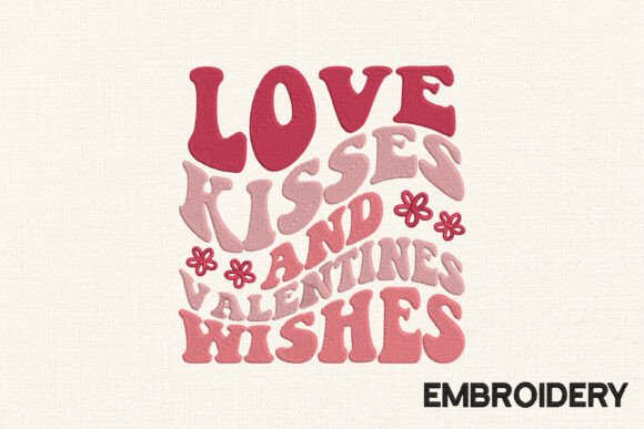 Reviewing Love Kiss Valentine Embroidery Design