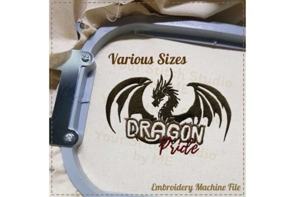 Reviewing the Dragon Pride Mascot School Embroidery Design