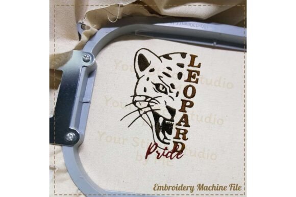 Reviewing the Leopard Pride Mascot Embroidery Design